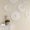 Ekena Millwork Terrones Butterfly Medallion (Canopies up to 3 7/8"), 17 7/8"OD x 3 7/8"ID x 1"P, Primed White CM17TS - alternate 4